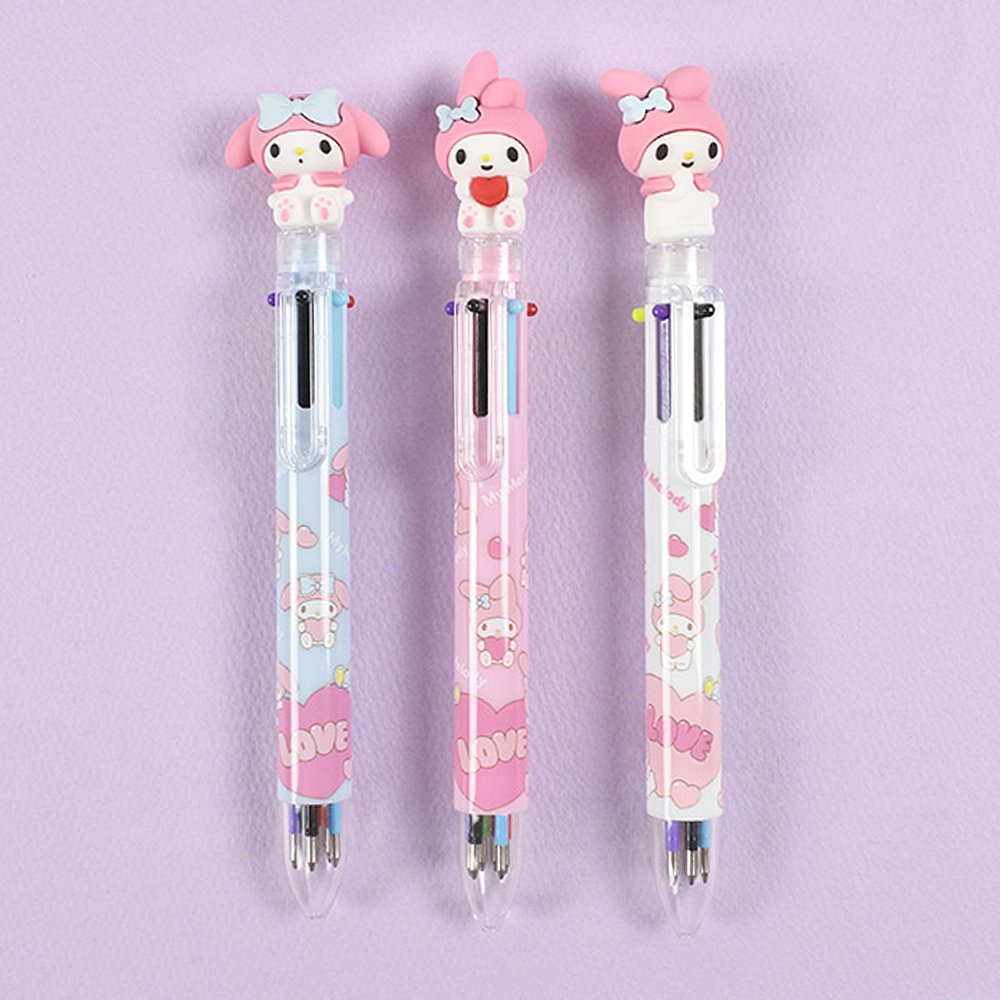 My Melody 6 Color Ballpen 0.7mm