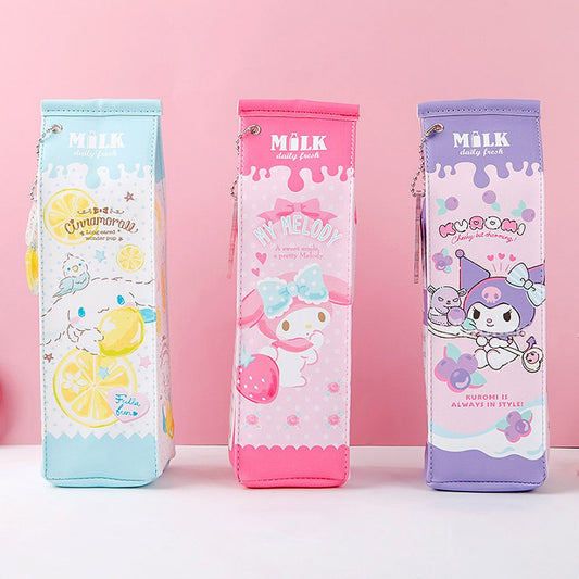 Sanrio Milk Pack Pencil Case