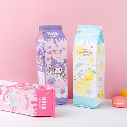 Sanrio Milk Pack Pencil Case