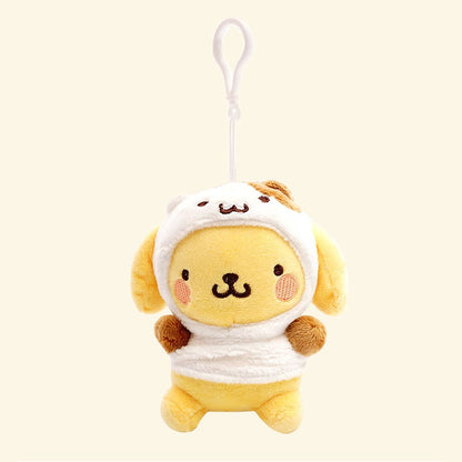 Sanrio Costume Backpack Plush Keychain