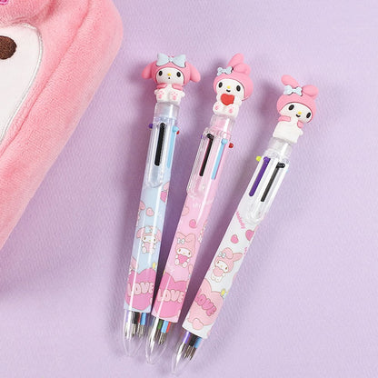 My Melody 6 Color Ballpen 0.7mm