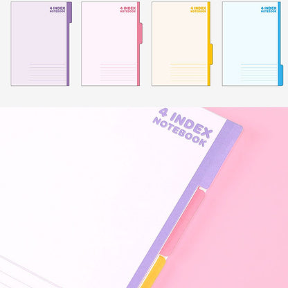 Sanrio Left Bounded 4-Section Thick Notebook