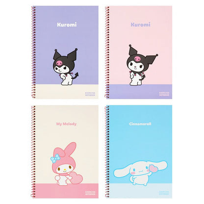 Sanrio Characters Exercise Unruled Notebook