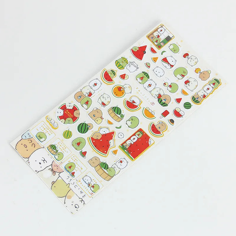 Cute Animal Stickers Set