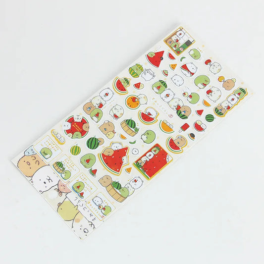 Cute Animal Stickers Set