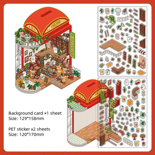 Deco Scene Stickers Set