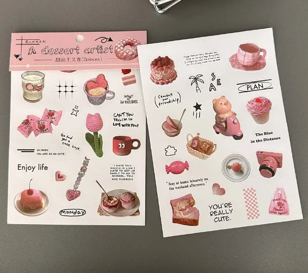 The Daily Aesthetic Series Stickers