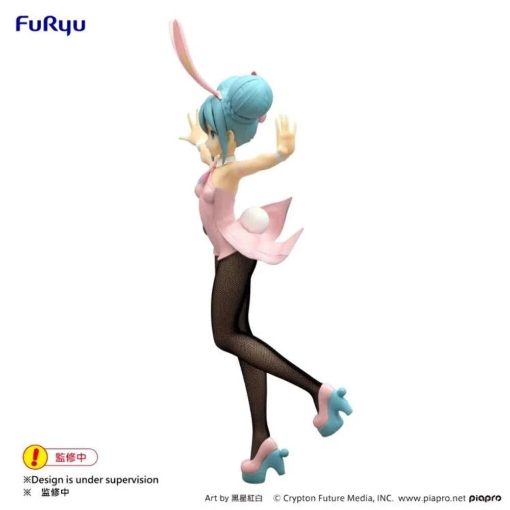 Furyu JP Hatsune Miku Bicute Bunnies Wink Pearl Pink Ver. Figure