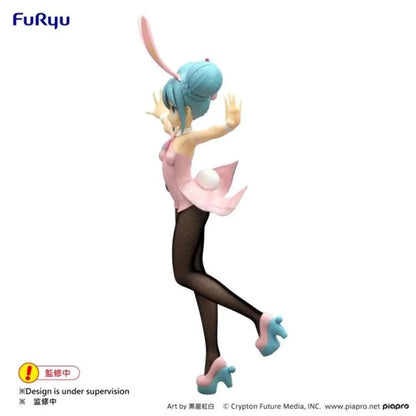 Furyu JP Hatsune Miku Bicute Bunnies Wink Pearl Pink Ver. Figure