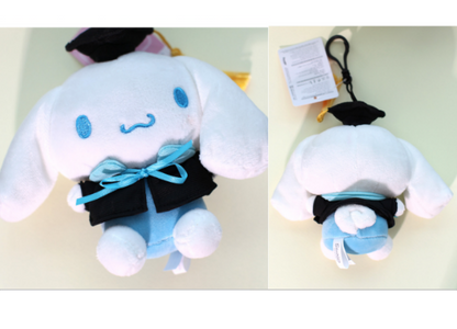 Sanrio Graduation Plushie Keychain