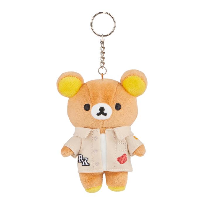 Rilakkuma Street Wear Plush Keychain