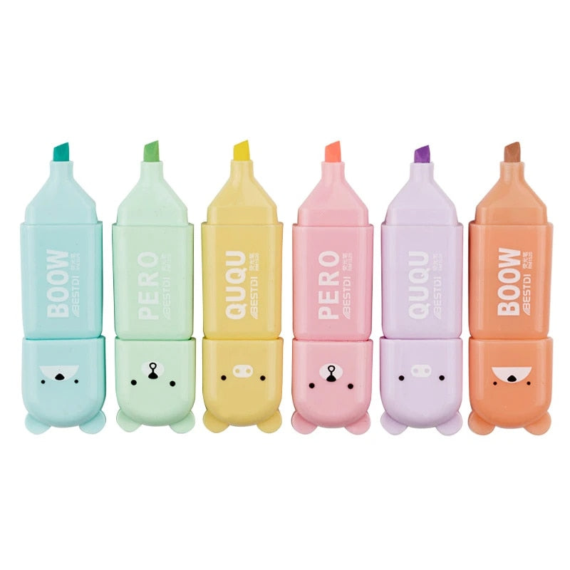 Cutie Bear Highlighter 6 Color