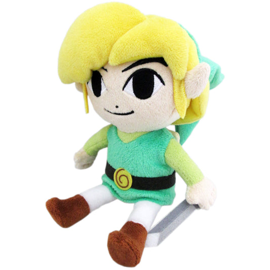 Little Buddy The Legend of Zelda - Wind Waker - Large Link Plush, 12" (Super Mario)