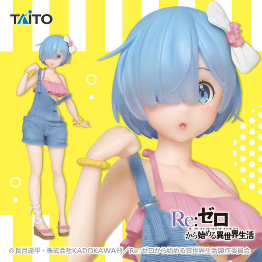 Re: Zero Precious Figure Rem-Original Overalls Swimsuit