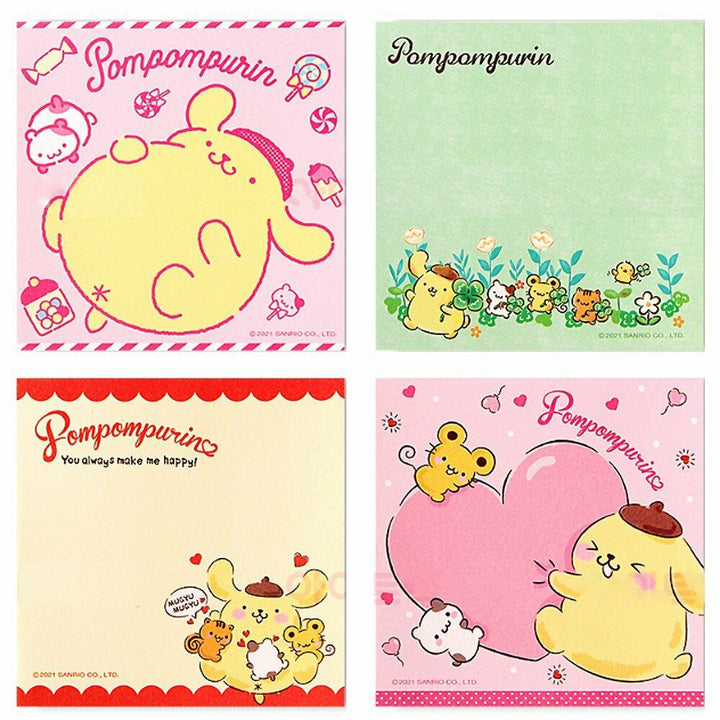 Pompompurin Non-Sticky Memo Note Pad