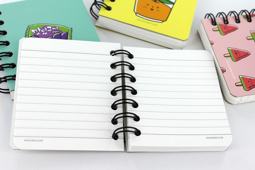 Ssueim & Cclim Snack Compact Ring - Bound Memobook