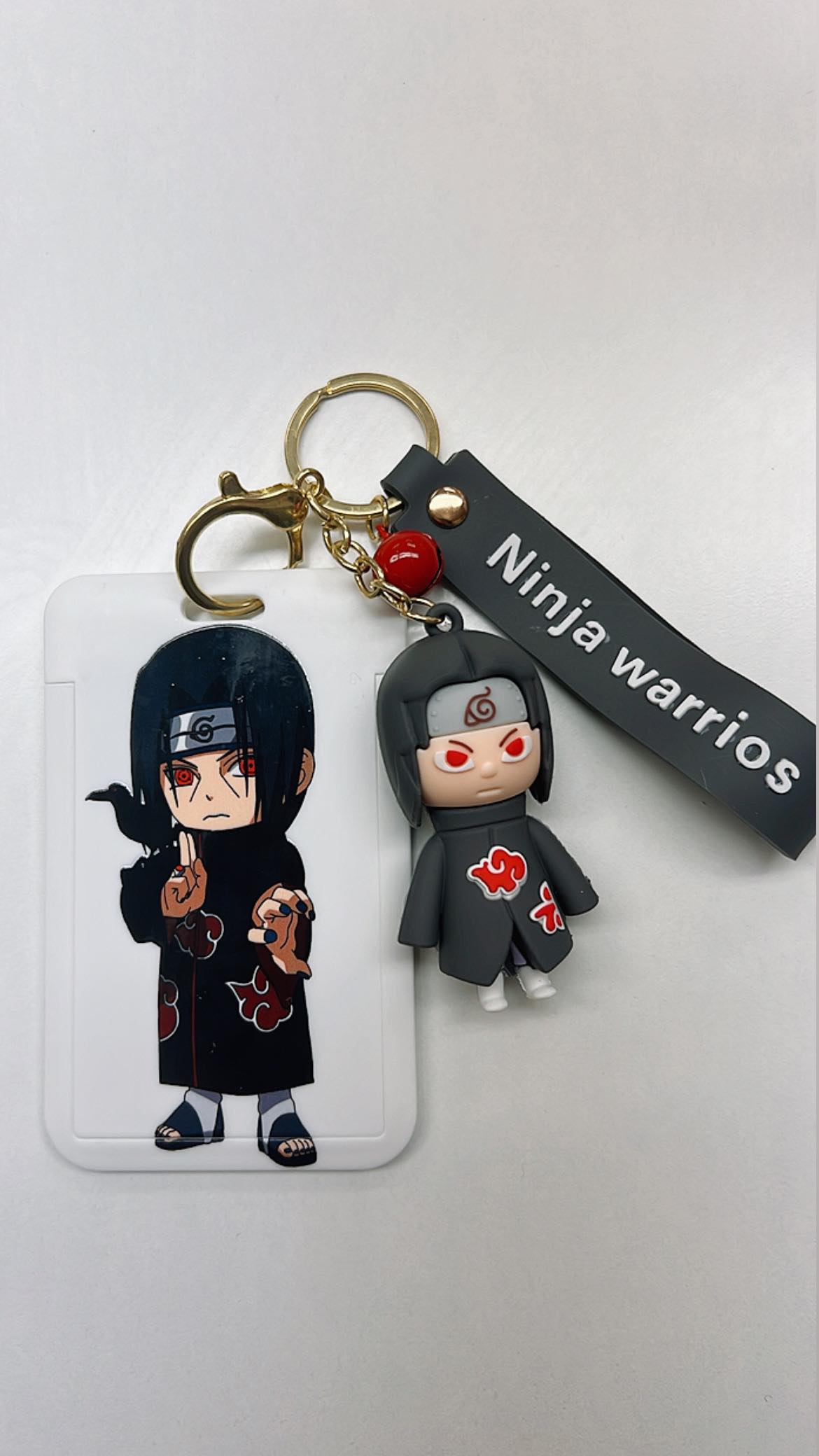 Naruto Keychain with ID tag