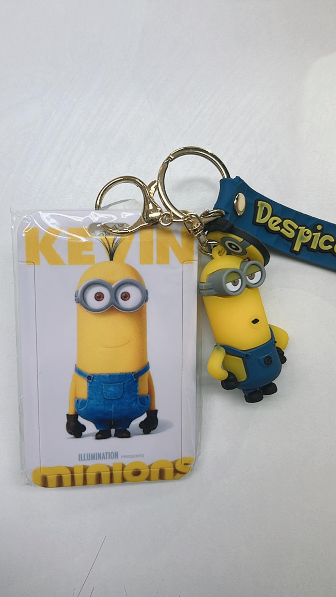 Keychain Minions With ID Tags
