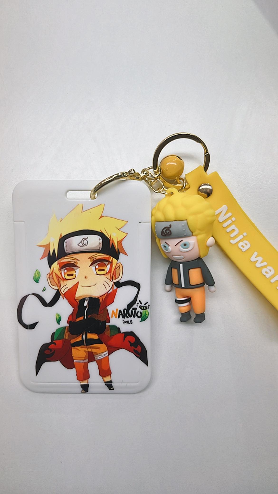 Naruto Keychain with ID tag