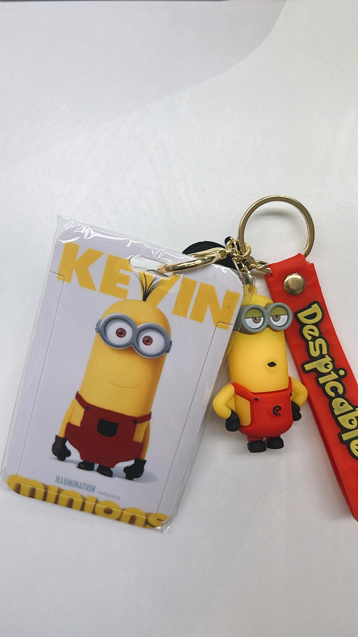 Keychain Minions With ID Tags