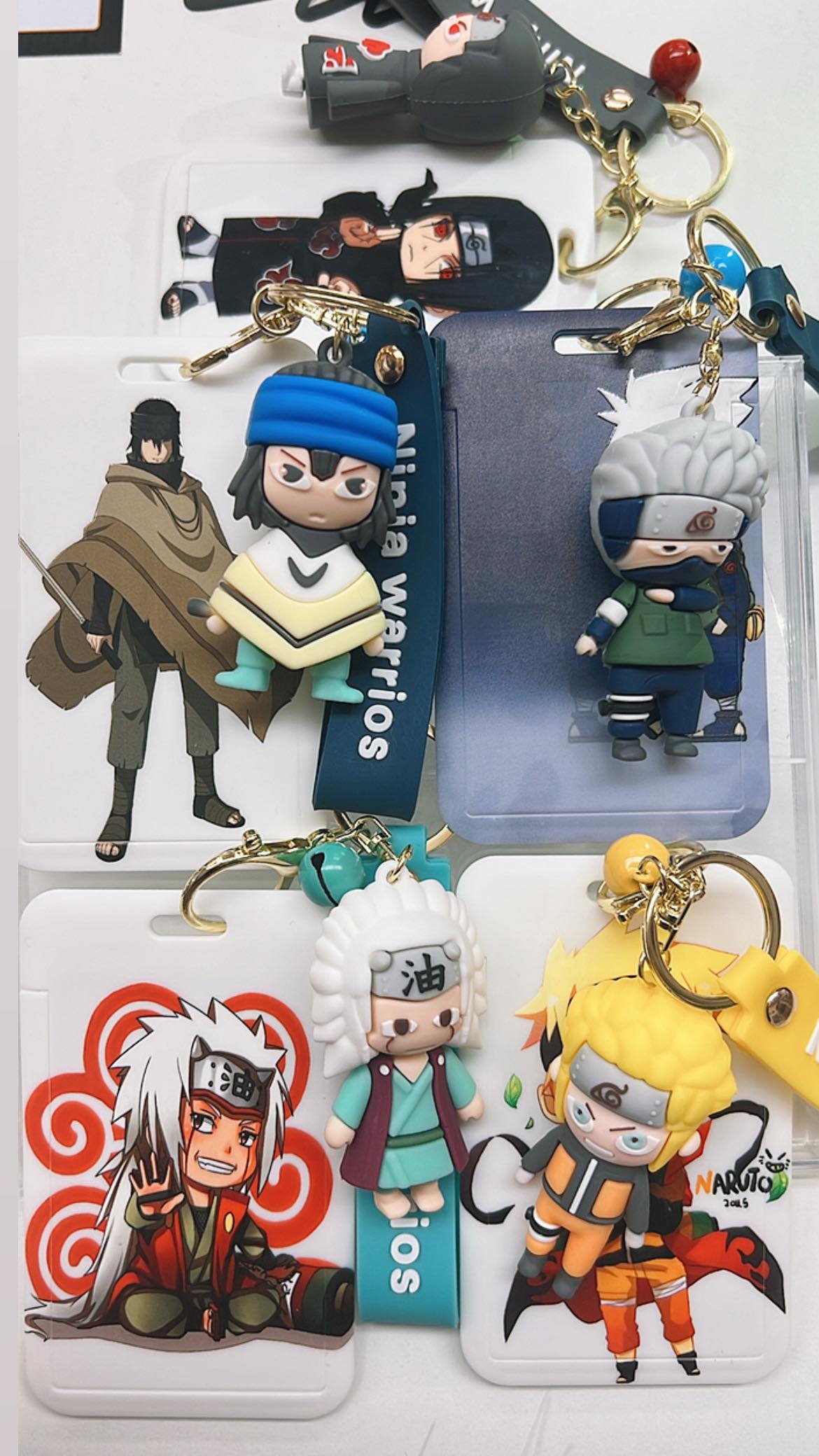 Naruto Keychain with ID tag