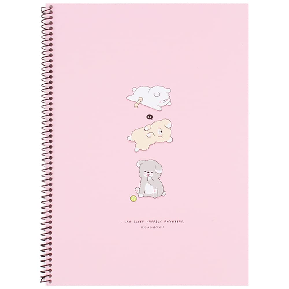 Sleeping Dog Spiral Notebook