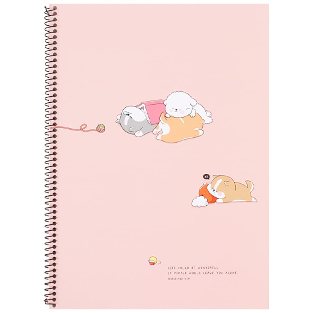 Sleeping Dog Spiral Notebook