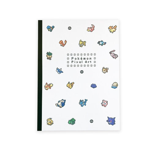 Pokemon Pixel Art Notebook