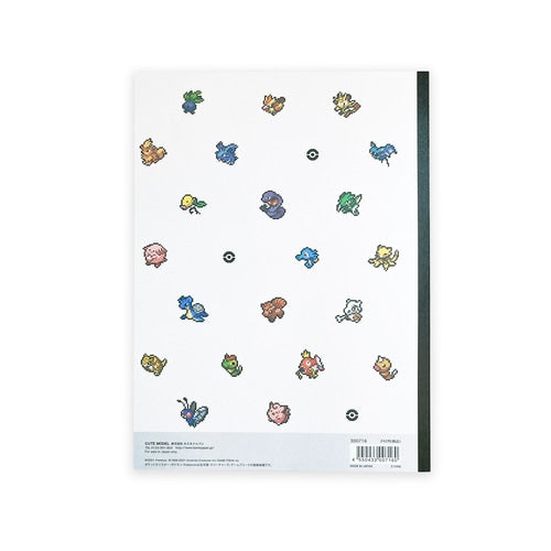 Pokemon Pixel Art Notebook