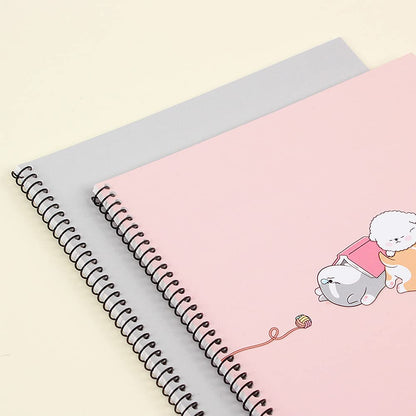 Sleeping Dog Spiral Notebook