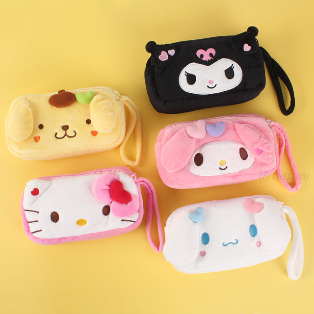 Sanrio Rectangular Pouch - Kuromi