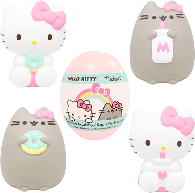 Hello Kitty X Pusheen Suprise Squishy Capsule