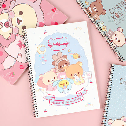 ChairoiKoguma Rilakkuma Spiral Notebook