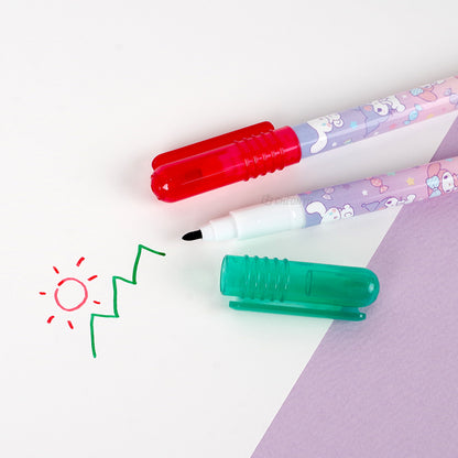 Sanrio 12 Colors Markers With Labels