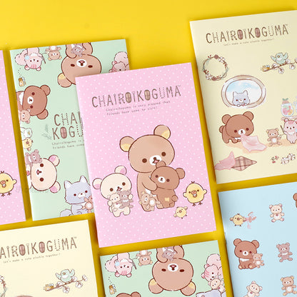 Chairoi Koguma Rilakkuma Notepad