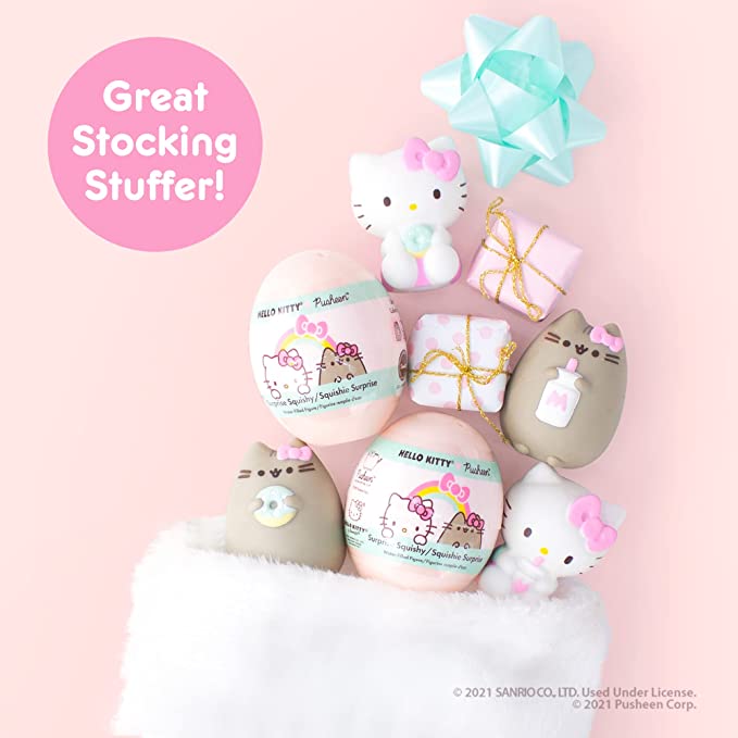 Hello Kitty X Pusheen Suprise Squishy Capsule