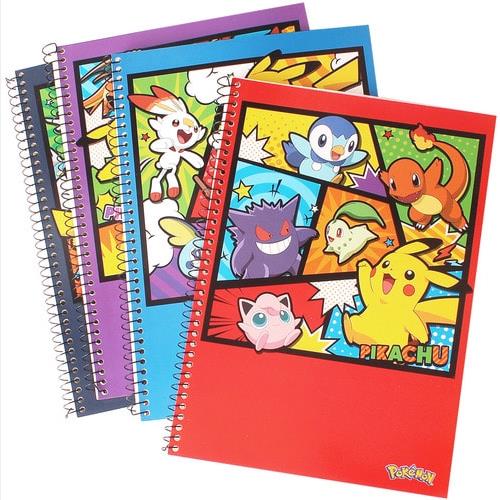 Pokemon Unruled Notebook