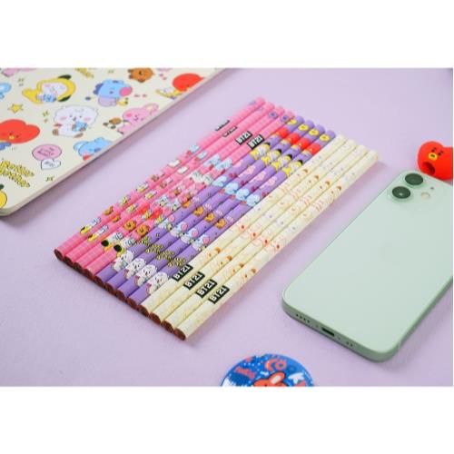 BT21 My Little Buddy 12 Piece Pencil Set