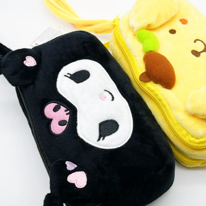 Sanrio Rectangular Pouch - Kuromi