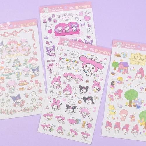 Sanrio - My Melody Big Ins Sticker (Random Design Sent)