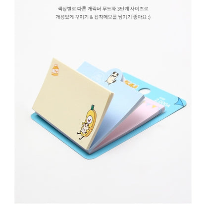 Lululala 3-Layered Sticky Memo Pad