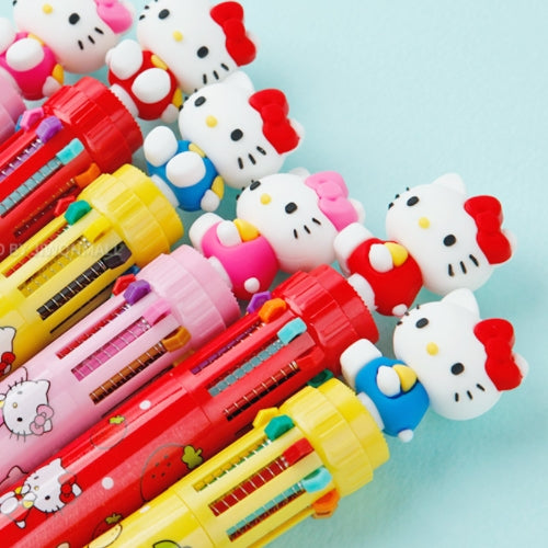 Hello Kitty Figure 10 Color Ballpoint Pen