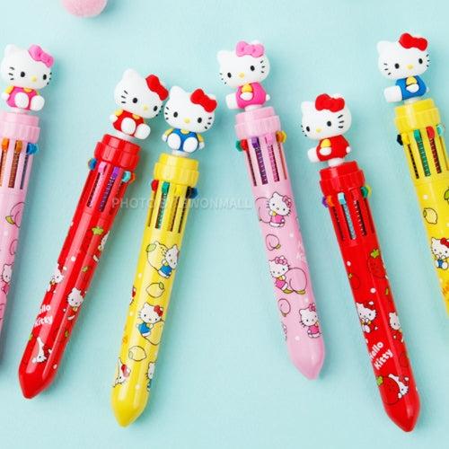 Hello Kitty Figure 10 Color Ballpoint Pen