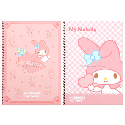 Sanrio Characters One Ring Notebook - My Melody