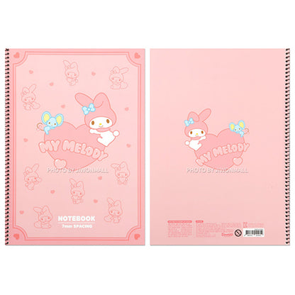 Sanrio Characters One Ring Notebook - My Melody