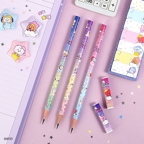 BT21 Pencil 3pcs Set