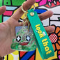 Funny Acrylic Poop Keychain