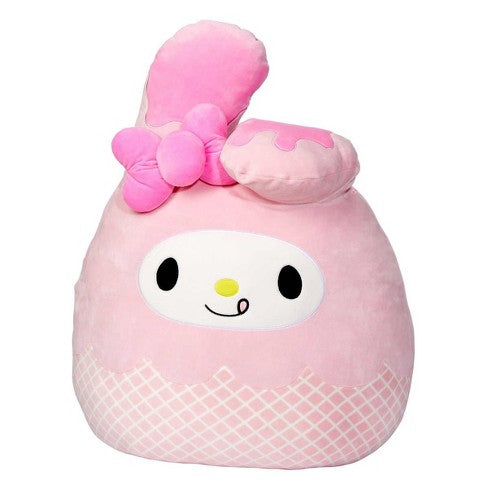 Squishmallow 12' Hello Kitty My Melody Pink Ice Cream