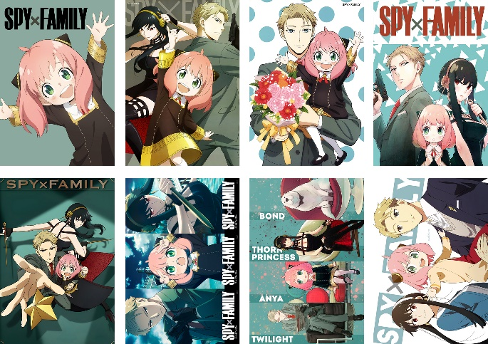 Spy Family Poster Set