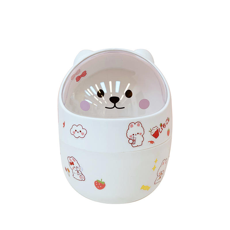 Cute Mini Trash Can
